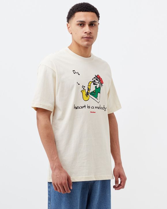 【Butter Goods】 Melody Tシャツ Butter Goods MELODY TEE White | BSTN Store
