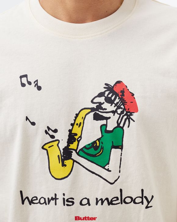 【Butter Goods】 Melody Tシャツ Butter Goods MELODY TEE White | BSTN Store