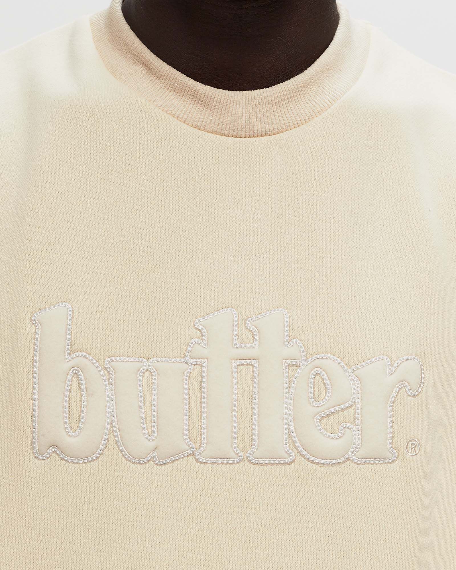 Fleece Applique Crewneck