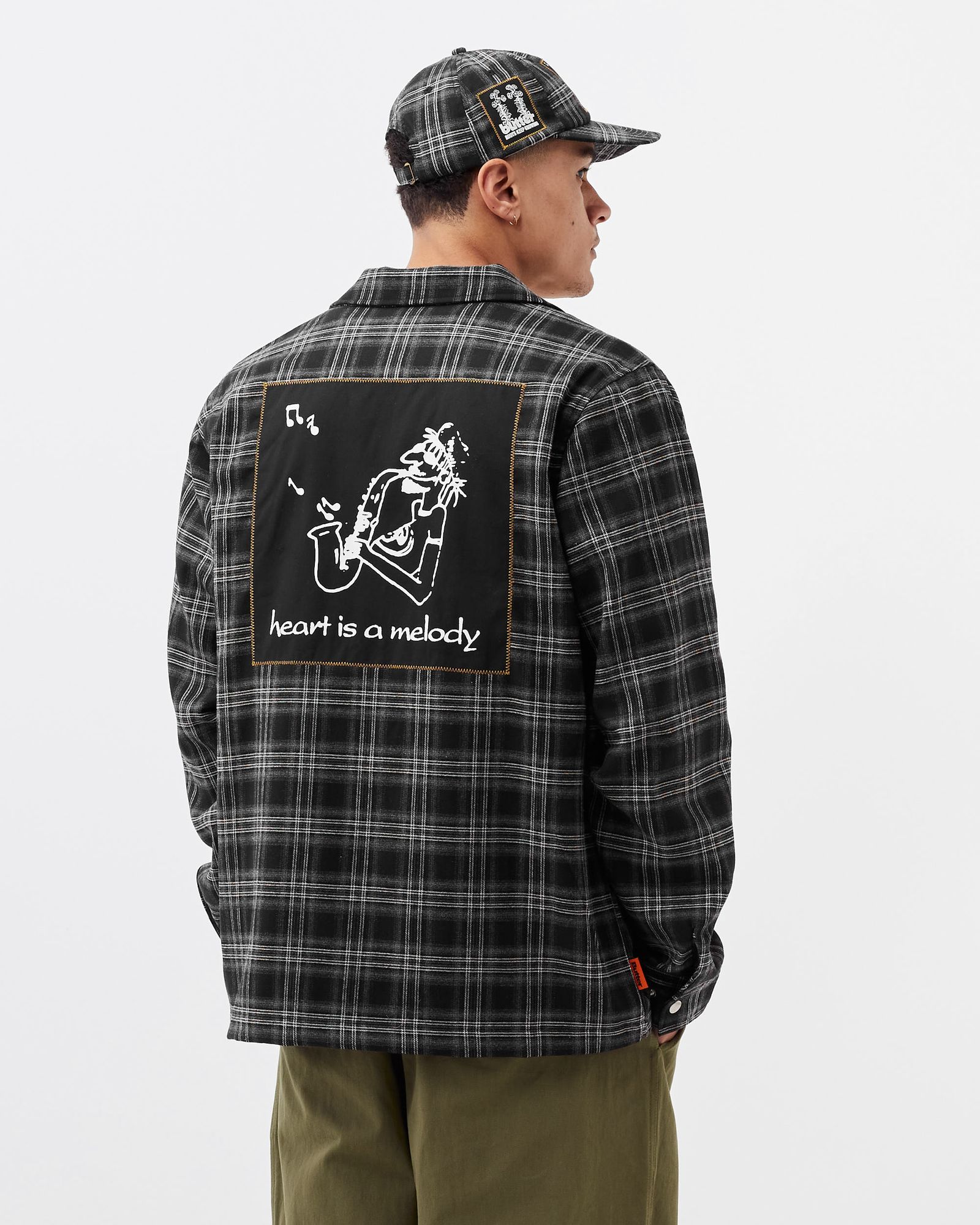 MELODY PLAID OVERSHIRT