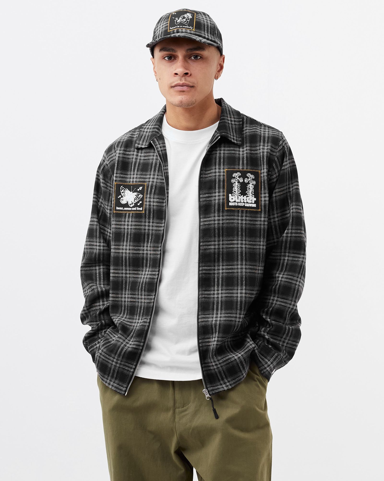 MELODY PLAID OVERSHIRT