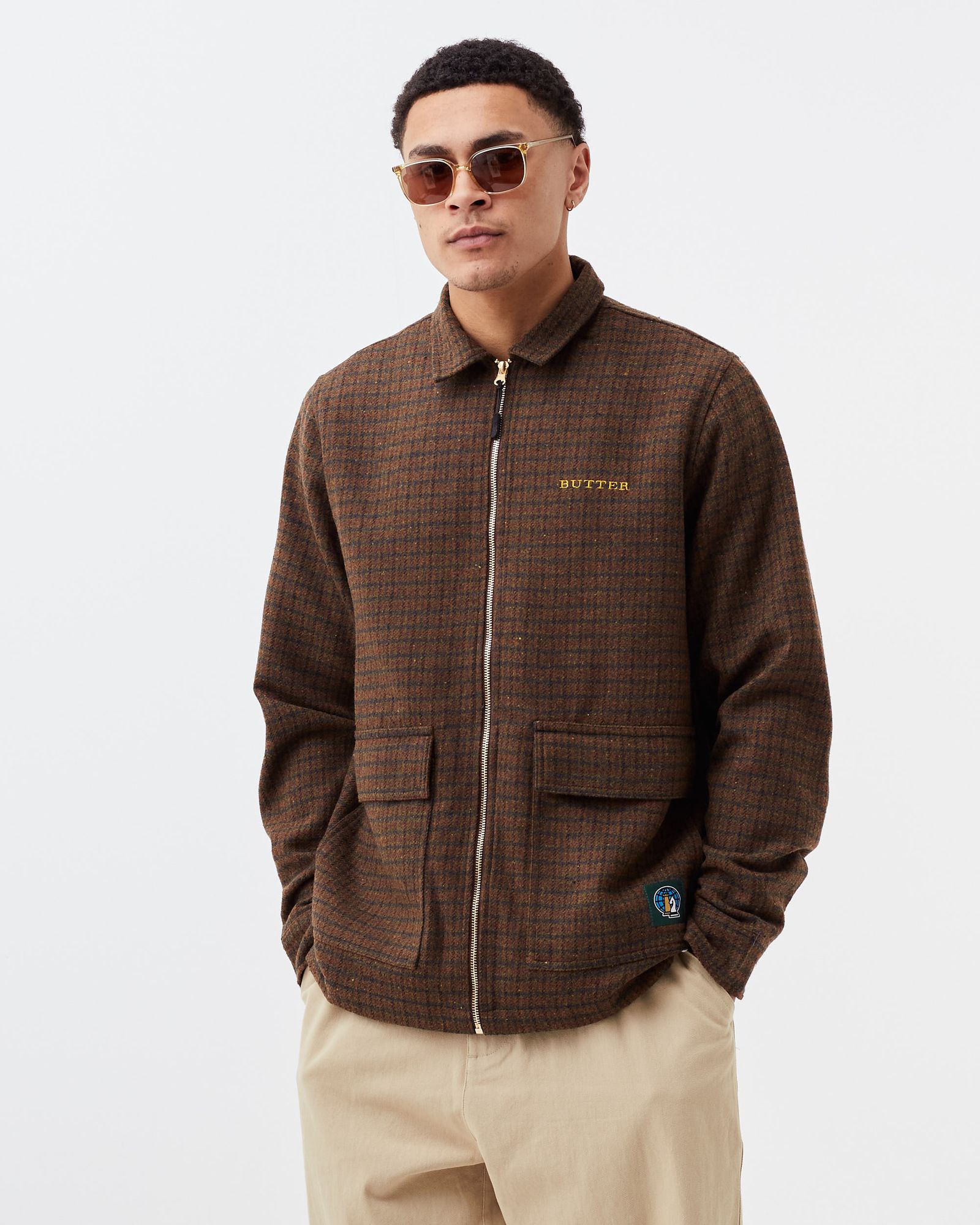 ALEX SCHMIDT PLAID JACKET