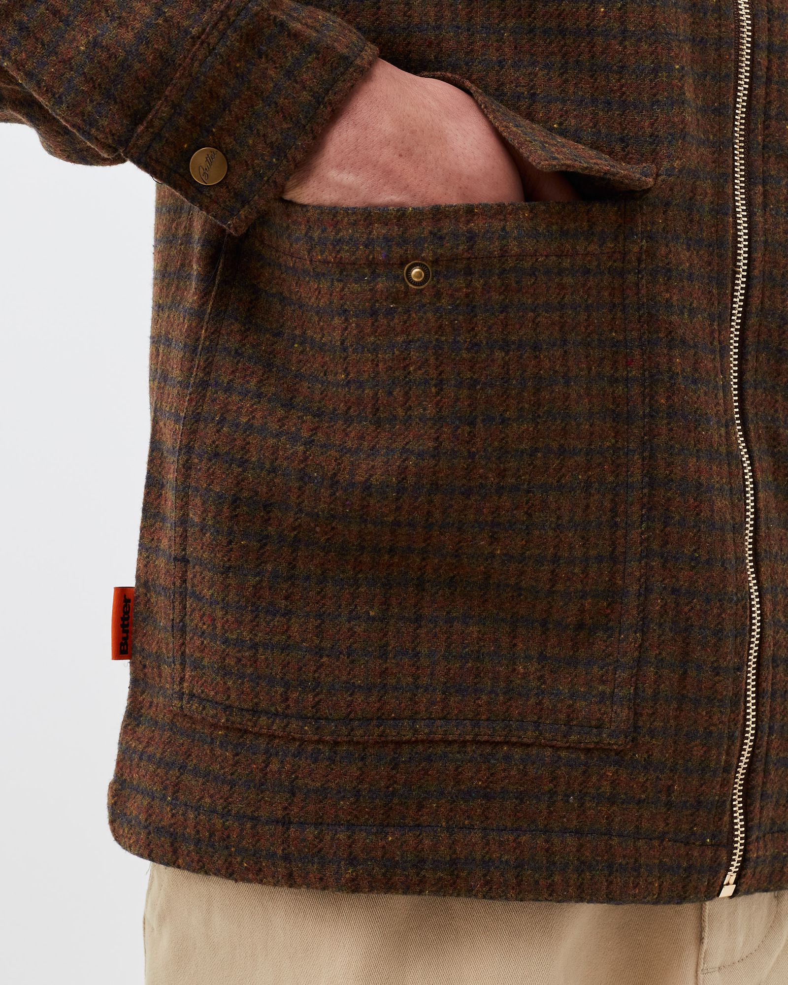 ALEX SCHMIDT PLAID JACKET