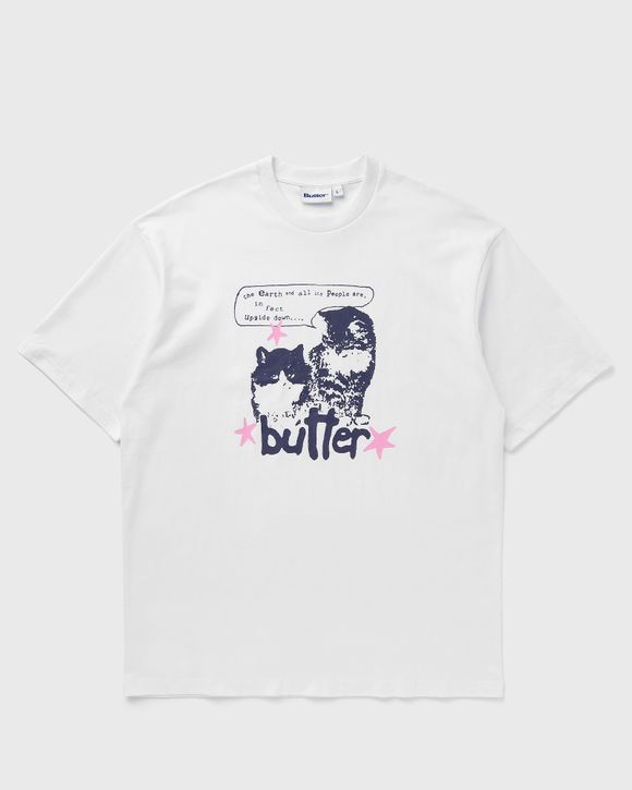 Butter Goods Upside Down Tee Beige | BSTN Store