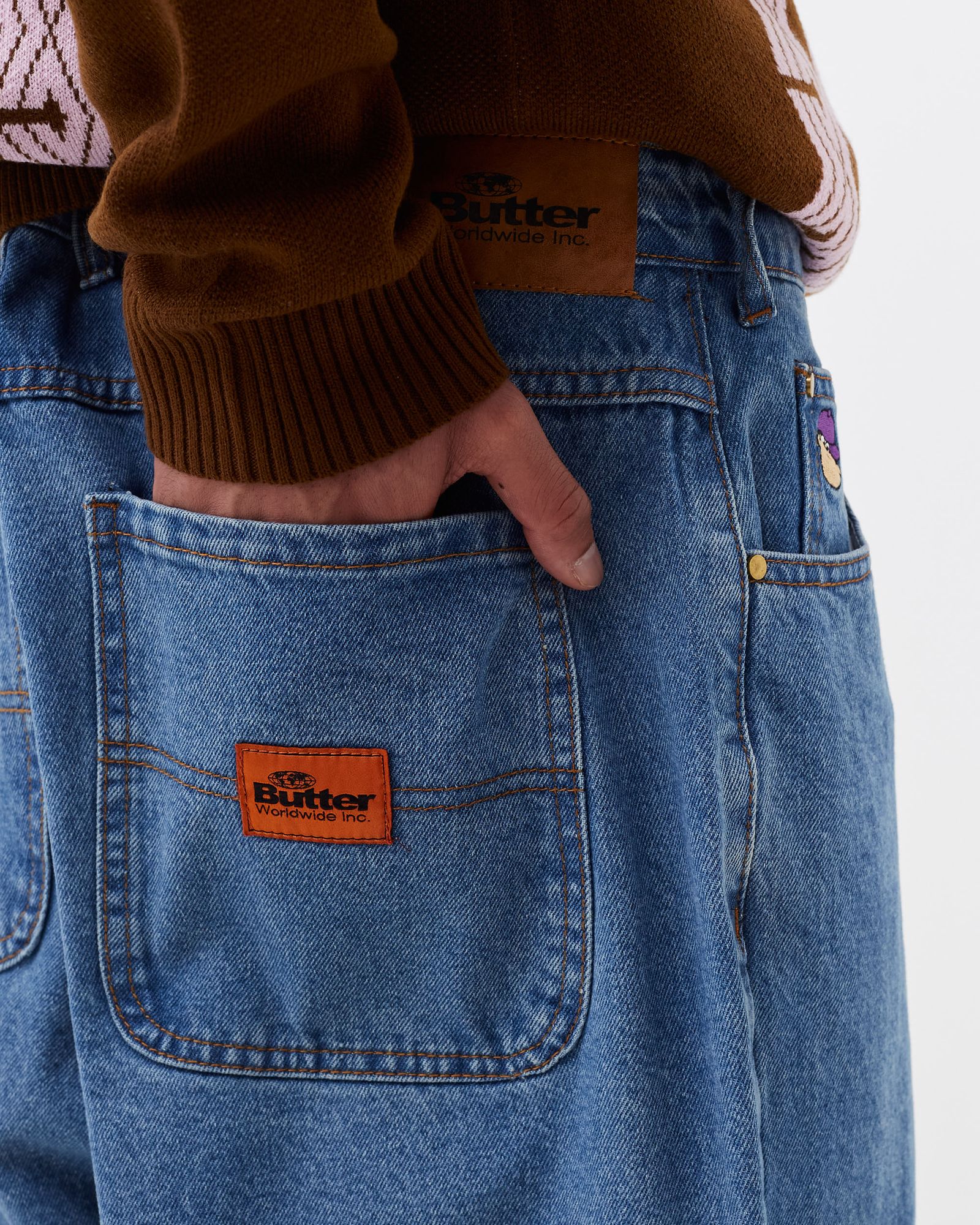 SANTOSUOSSO DENIM PANTS (BAGGIEST)