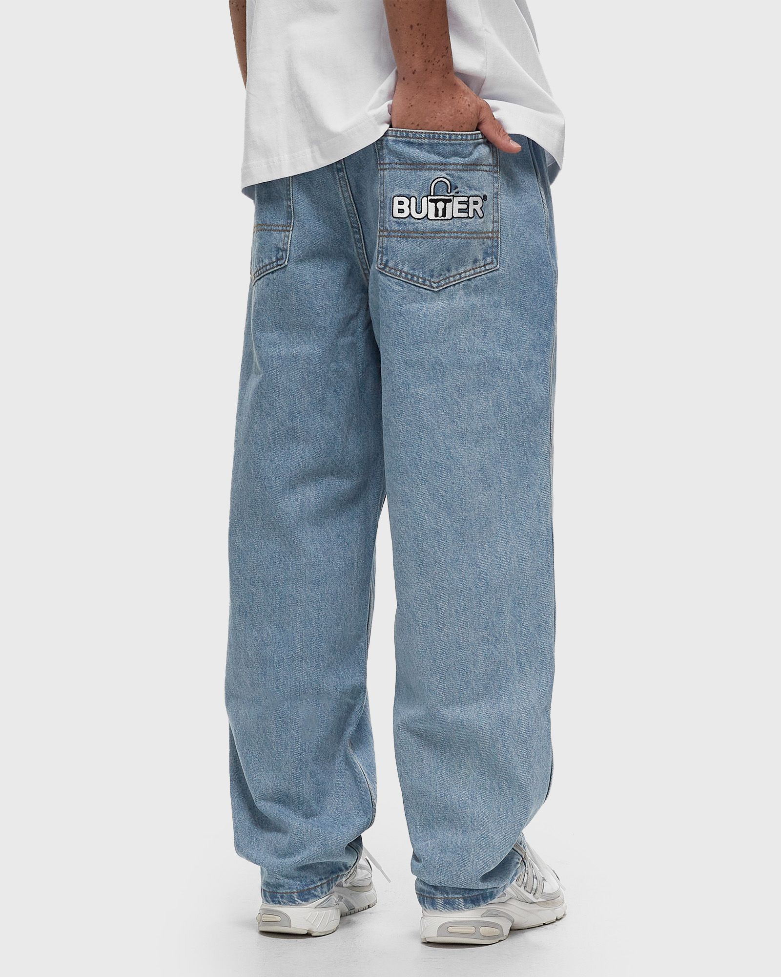 Lock Baggy Denim Jeans