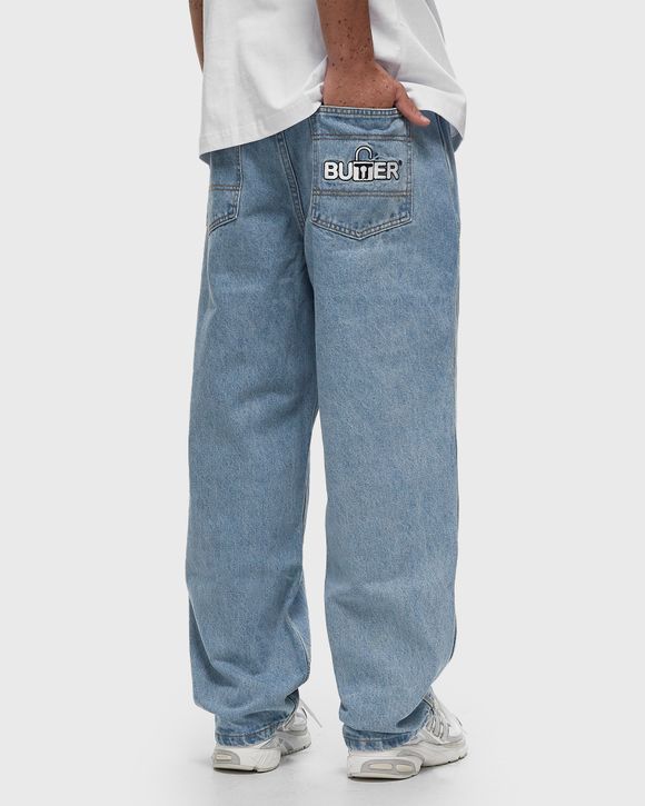 Butter Goods|Baggy Denim Jeans(Washed Indigo) |