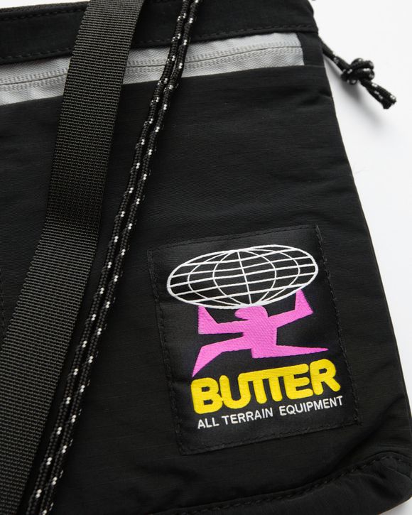 【BUTTER GOODS】Pace Side Bag - Black Butter Goods Pace Side Bag Black | BSTN Store