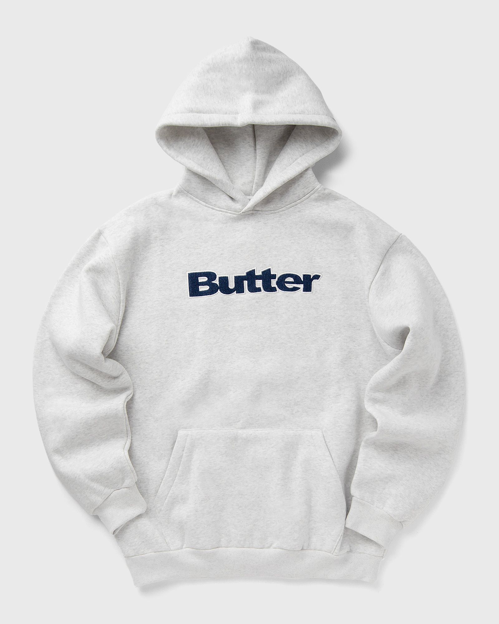 Logo Denim Applique Pullover Hood