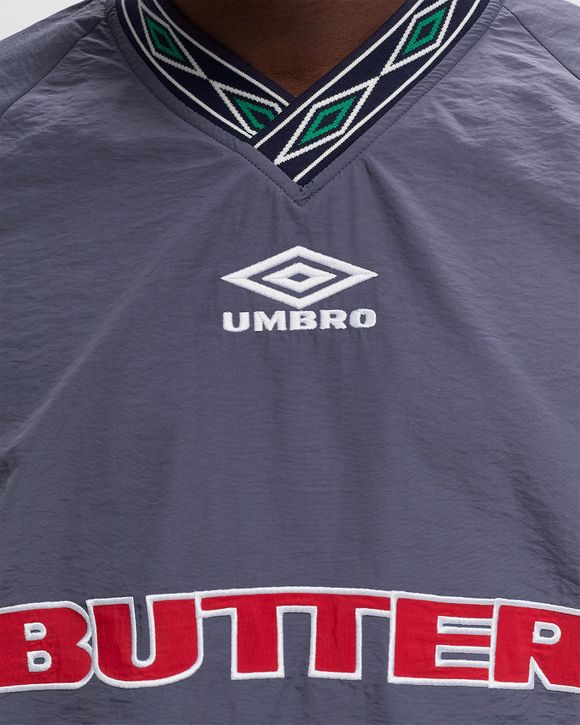Butter Goods x Umbro Training Pullover Blue | BSTN Store Butter Goods x Umbro Training Pullover Blue | BSTN Store