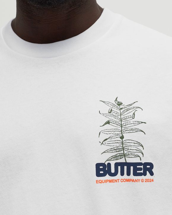 【BUTTER GOODS】 Earth Sounds Tee, White EarthSoundsTeeWhite_b4c9a2c0-