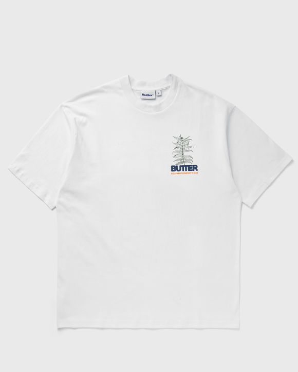 【BUTTER GOODS】 Earth Sounds Tee, White Earth Sounds Tee, White – Butter Goods