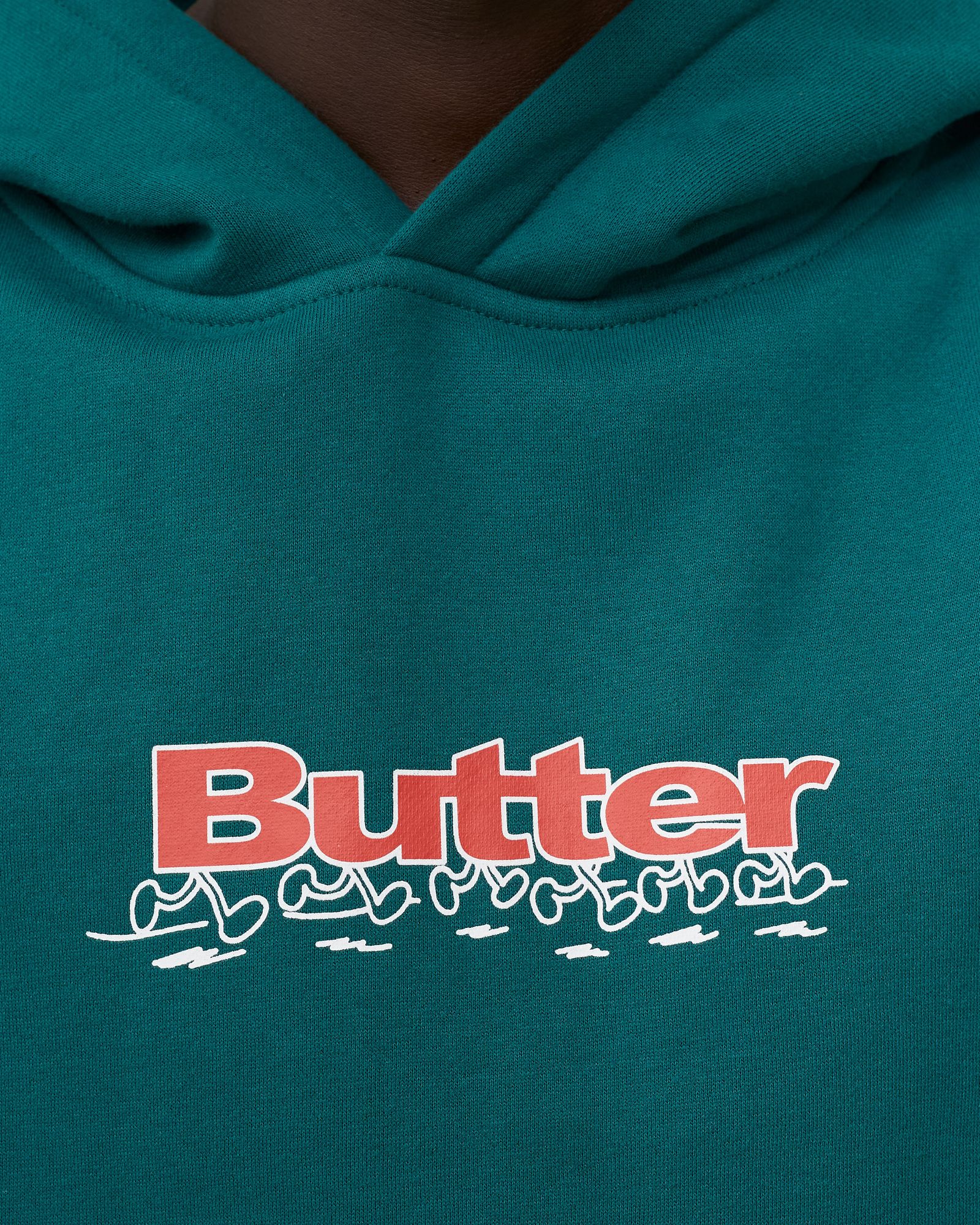 RUNNING LOGO PULLOVER HOODIE