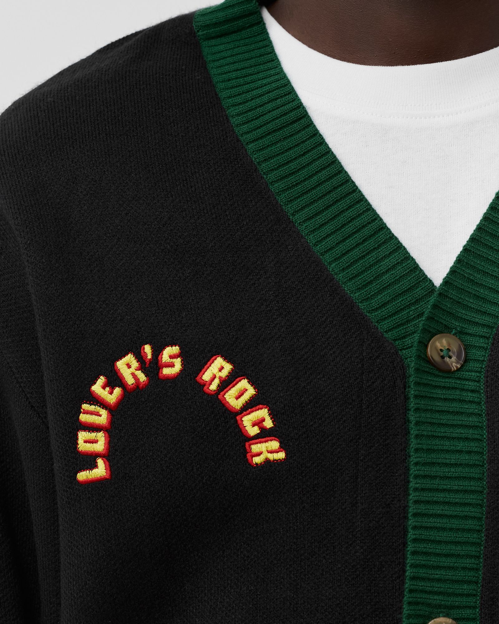 LOVERS ROCK KNIT CARDIGAN