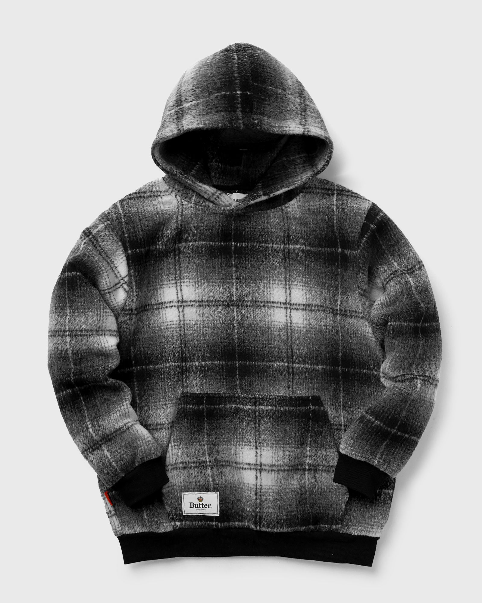 HEAVYWEIGHT PLAID PULLOVER HOODIE