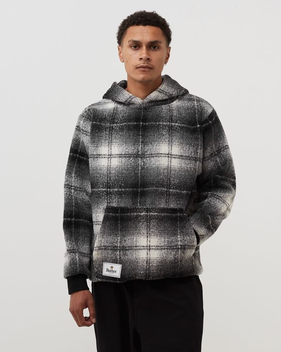 HEAVYWEIGHT PLAID PULLOVER HOODIE
