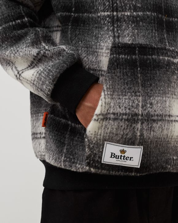 HEAVYWEIGHT PLAID PULLOVER HOODIE