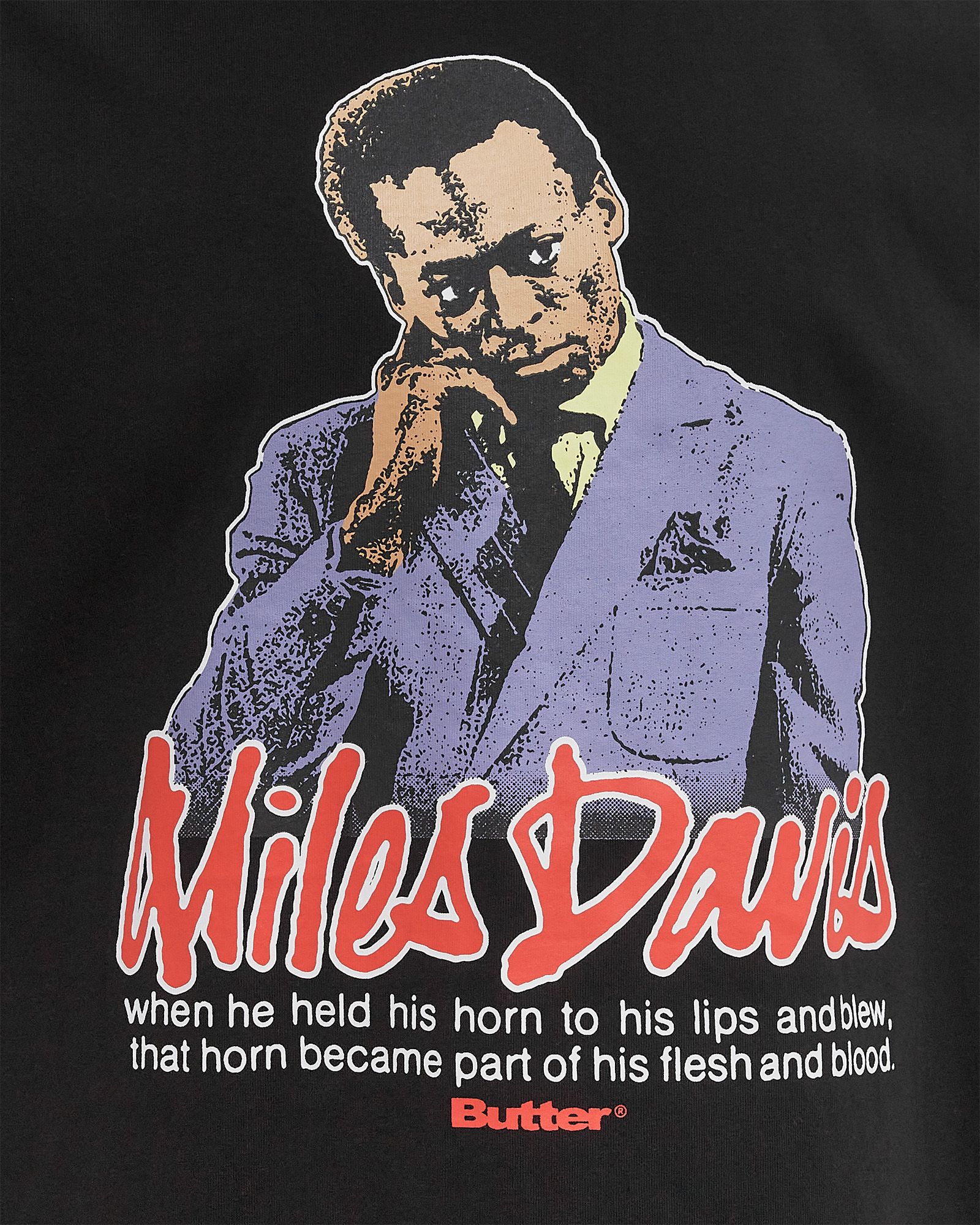 x Miles Davis-Portrait Tee