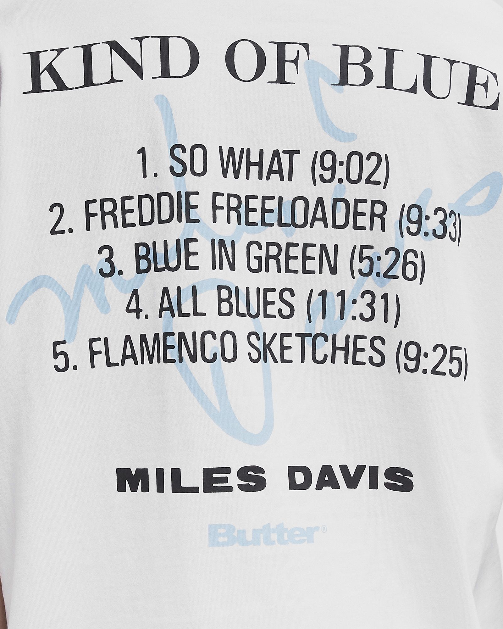 x Miles Davis-Kind Of Blue Tee