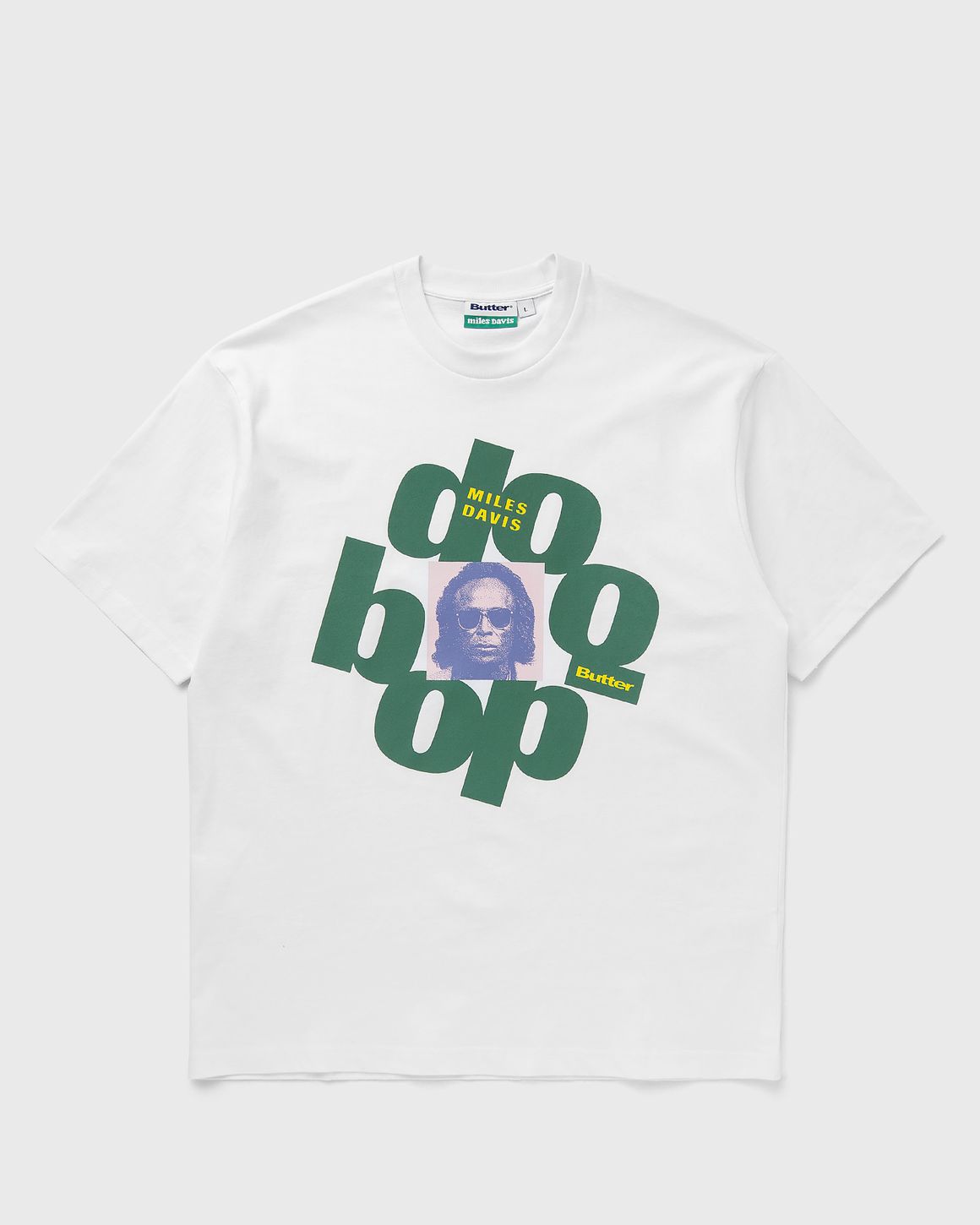 Butter Goods ★ Doo-Bop Tee 半袖 Tシャツ マイルス・デイビス Butter Goods x Miles Davis-Doo-Bop Tee White | BSTN Store