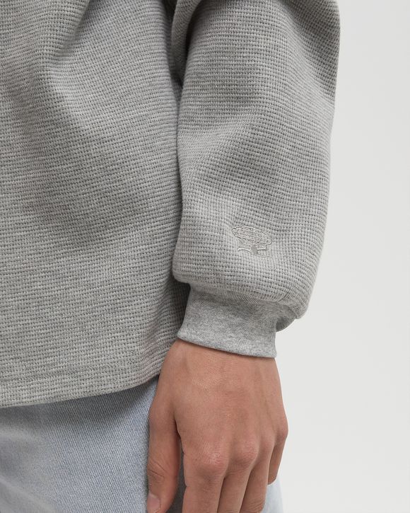 【BUTTER GOODS】 Basic Waffle L/S Tee, Ash Butter Goods Basic Waffle Longsleeve (Ash) – Kinetic / Nocturnal