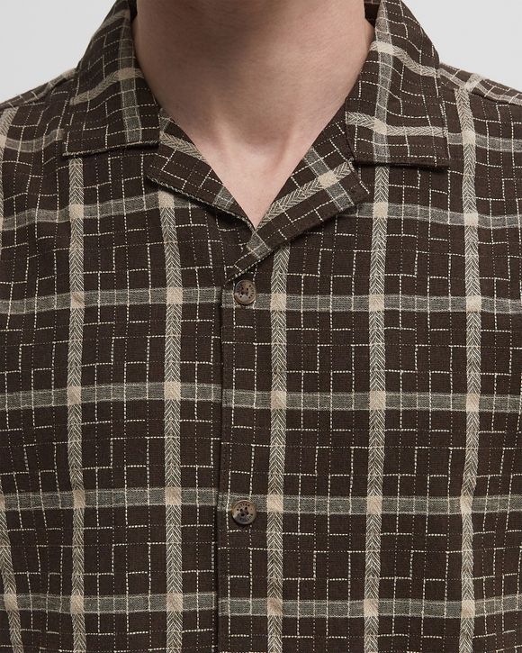 Butter Goods Vacation S/S Shirt Brown | BSTN Store
