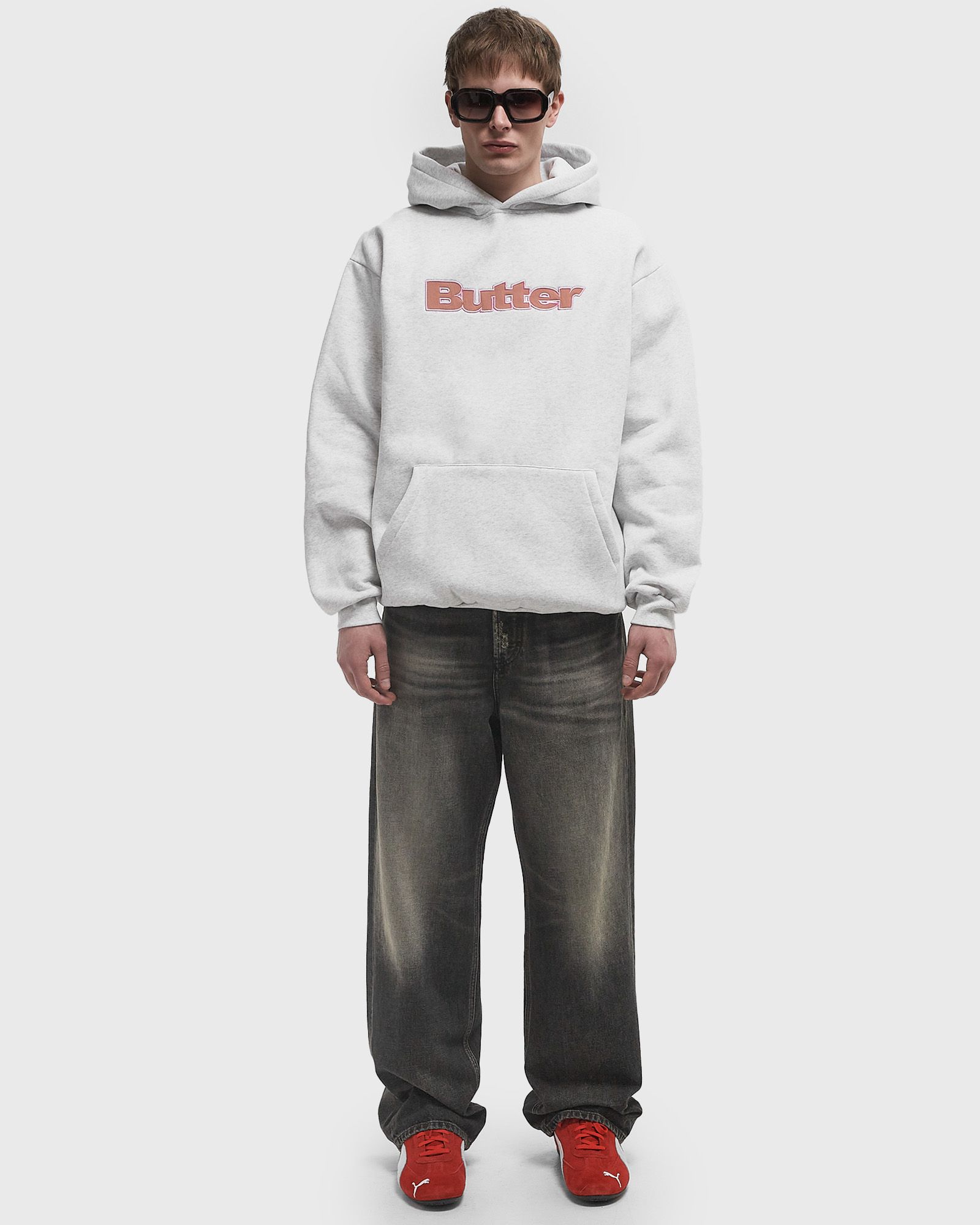 Nylon Logo Applique Pullover Hood