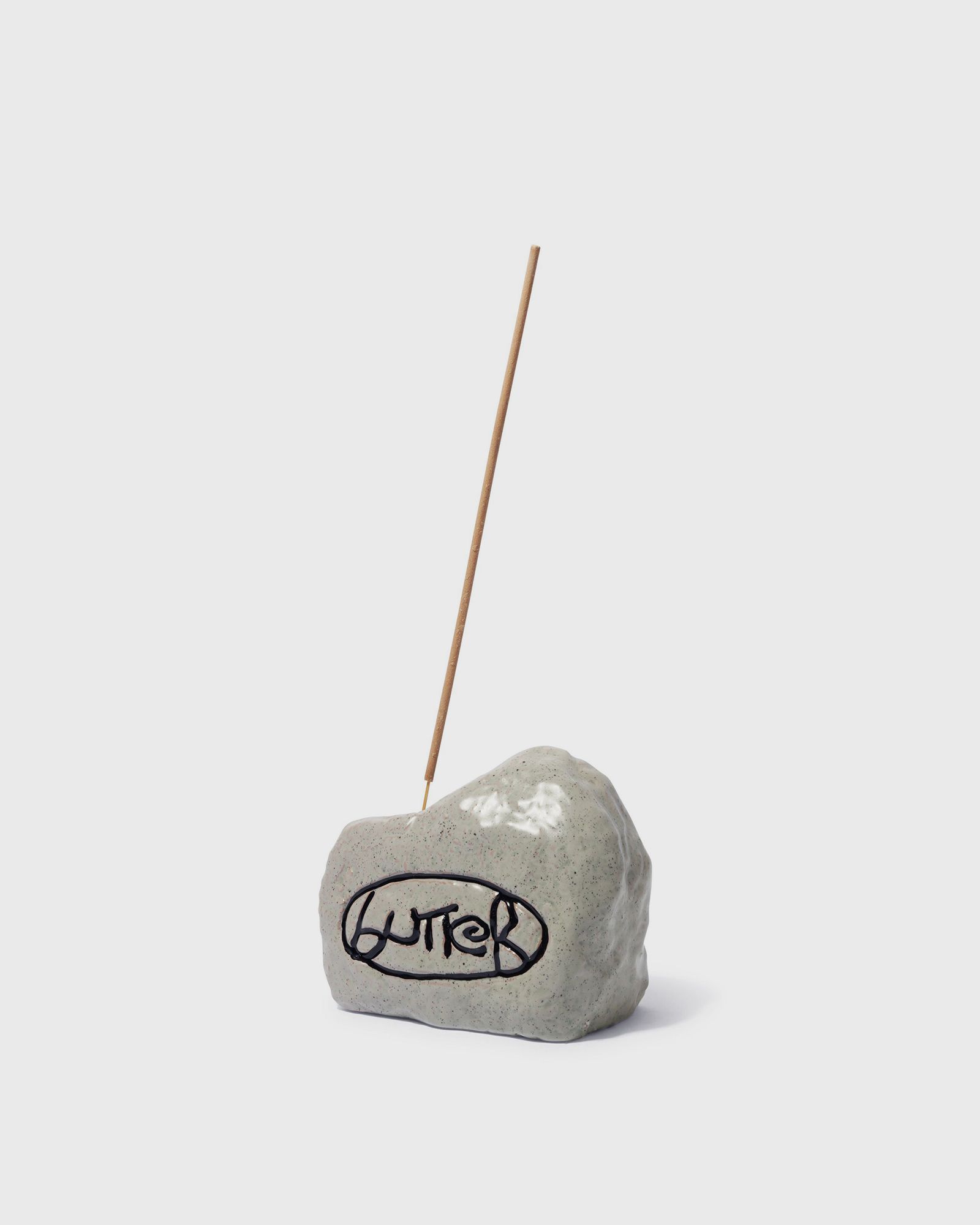 Ceramic Rock Incense Holder