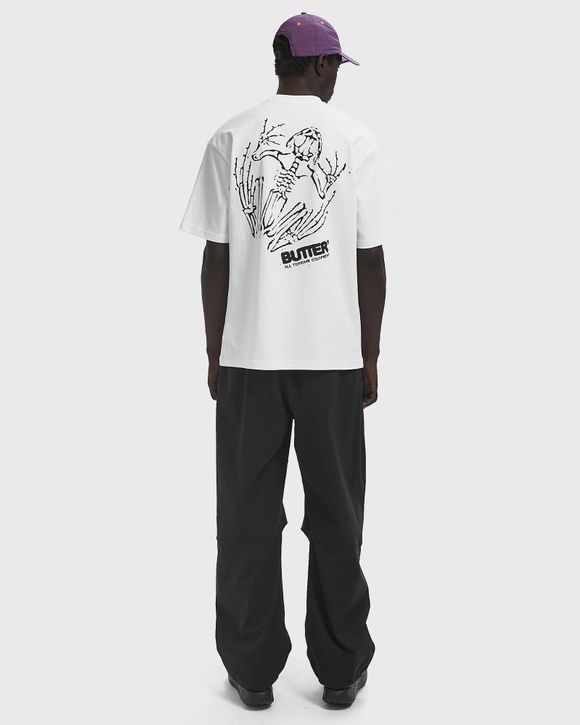 【BUTTER GOODS】 Fossil Tee, White Butter Goods Fossil Tee White | BSTN Store