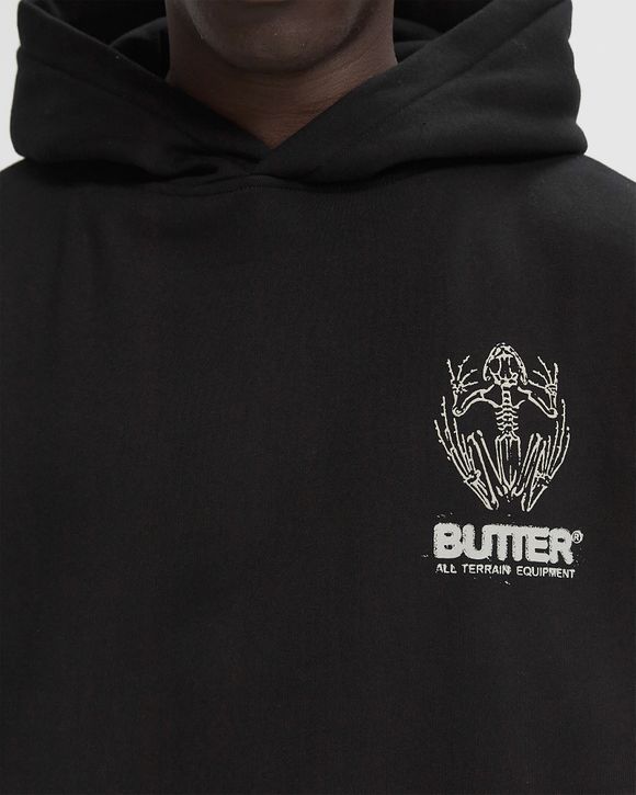 Butter Goods Fossil Pullover Hood Black | BSTN Store
