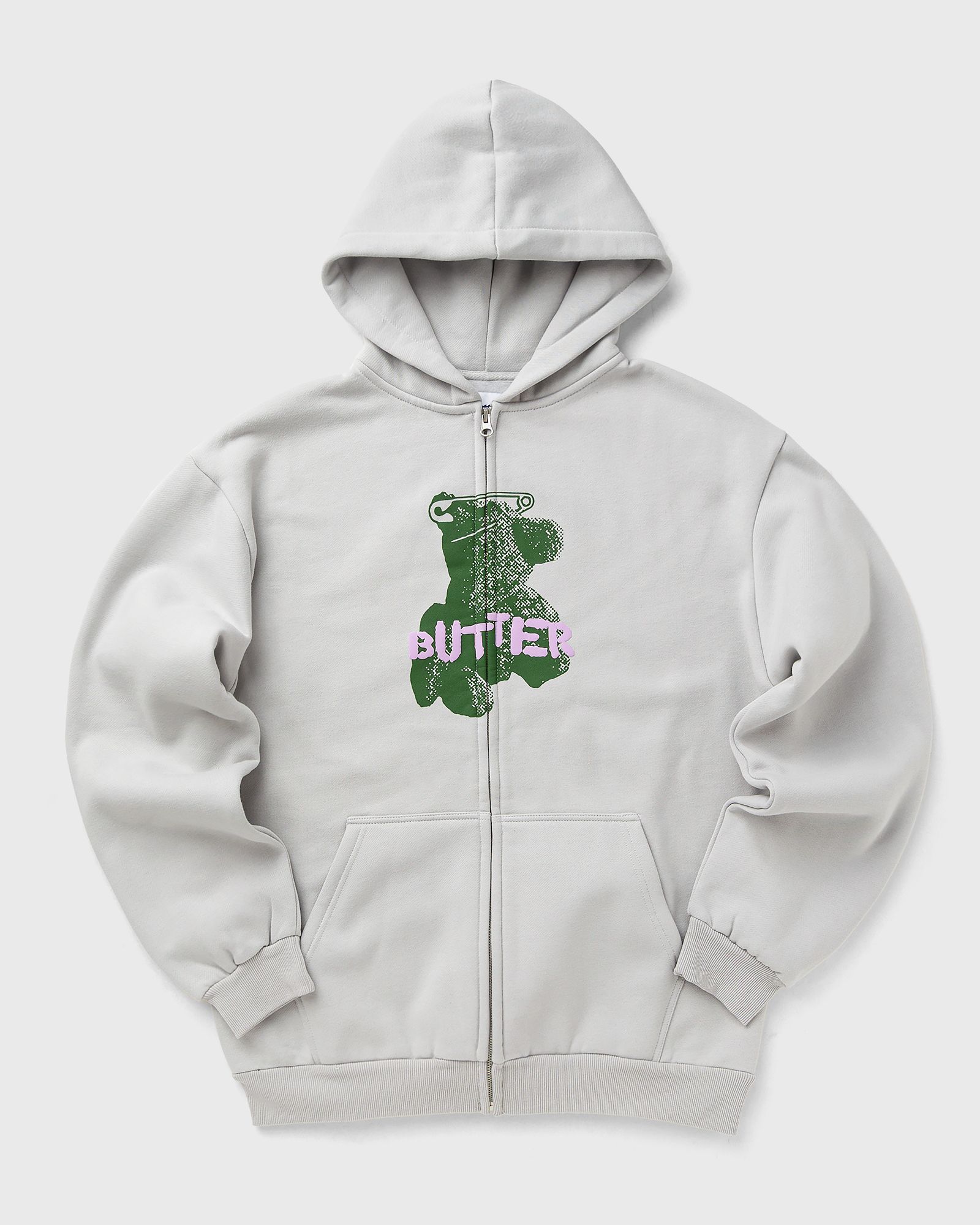 Teddy Bear Zip-Thru Hood