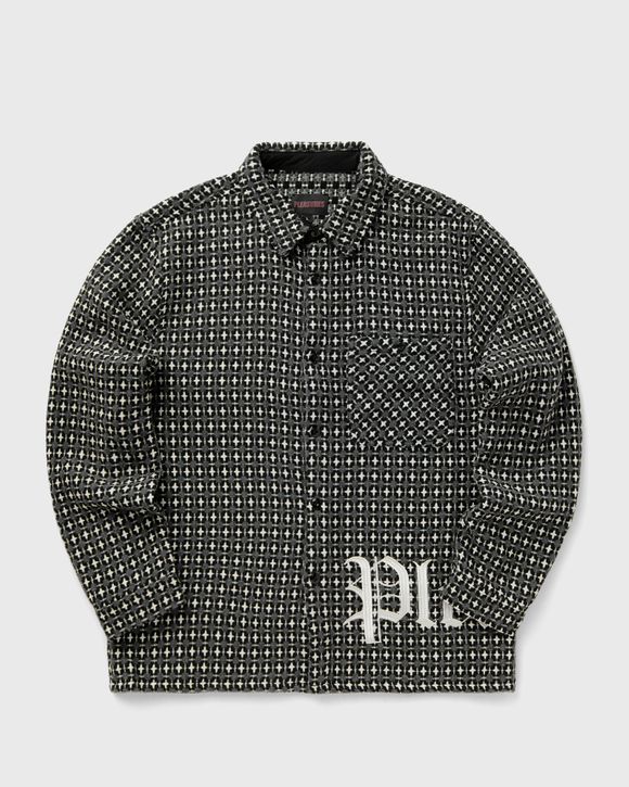 Pleasures CROSS WORK SHIRT Grey BSTN Store