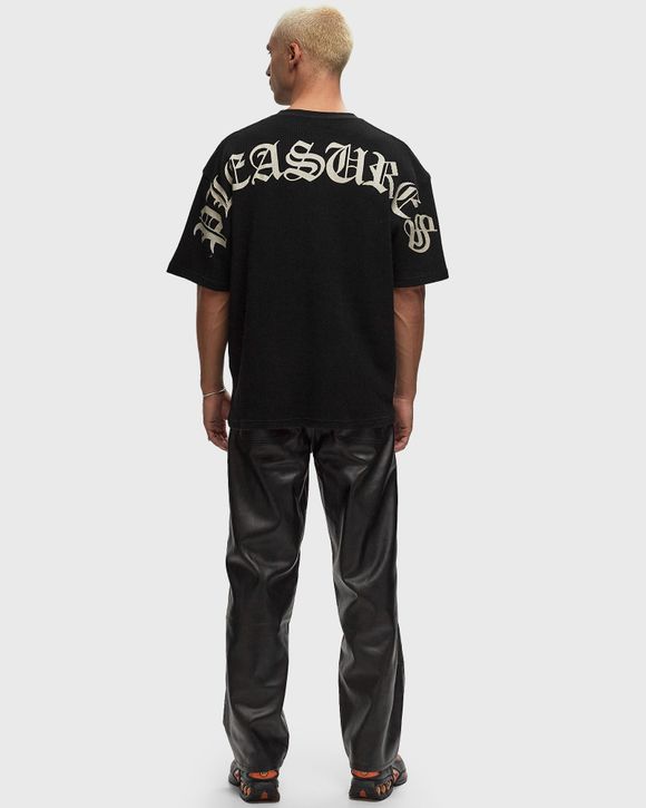 【PLEASURES】 NEURAL THERMAL SHIRT Black Pleasures NEURAL THERMAL SHIRT Black | BSTN Store