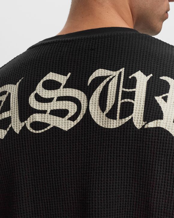 【PLEASURES】 NEURAL THERMAL SHIRT Black Pleasures NEURAL THERMAL SHIRT Black | BSTN Store