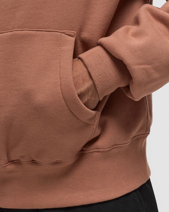 Pleasures TWITCH STUDDED HOODIE Brown CLAY