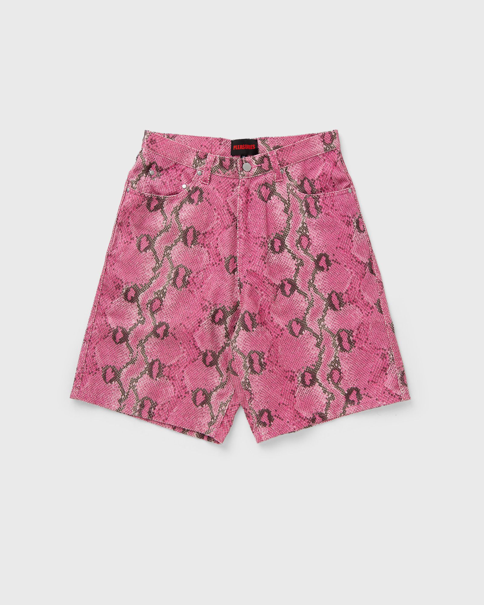 Pleasures - rattle shorts men casual shorts pink in größe:l