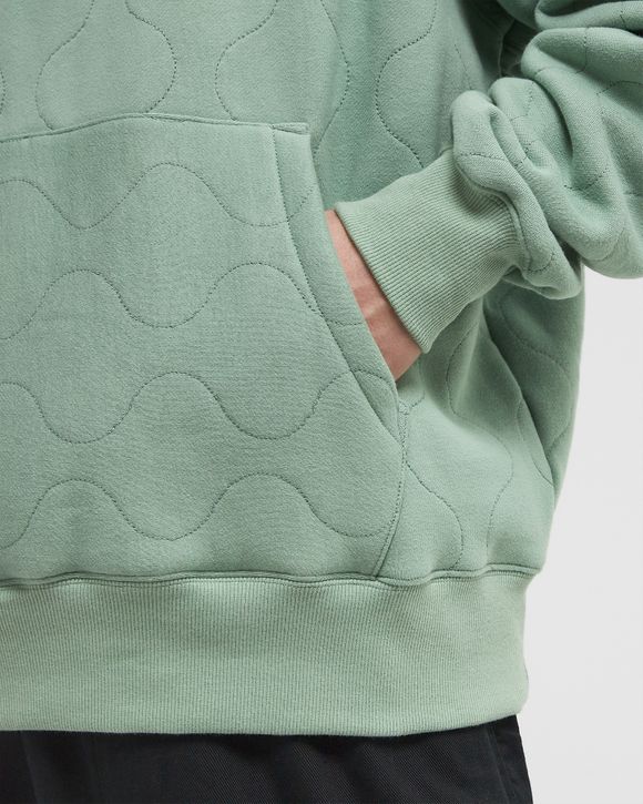 WAVE QUILTED HOODIE