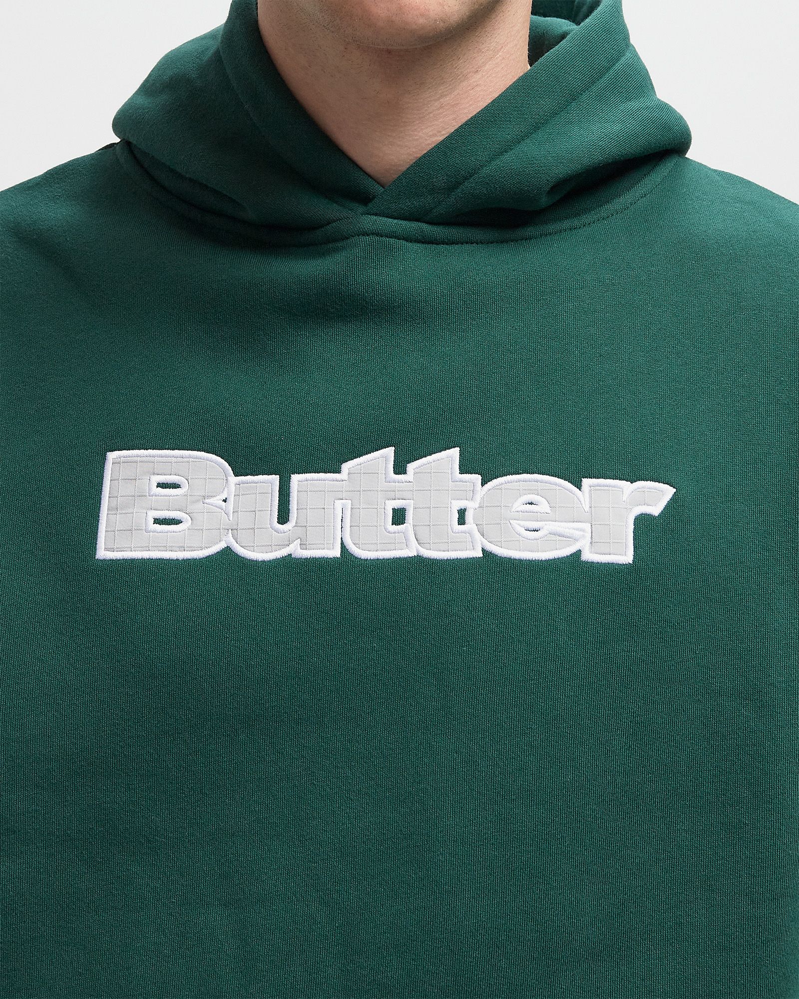 Ripstop Logo Applique Pullover Hood