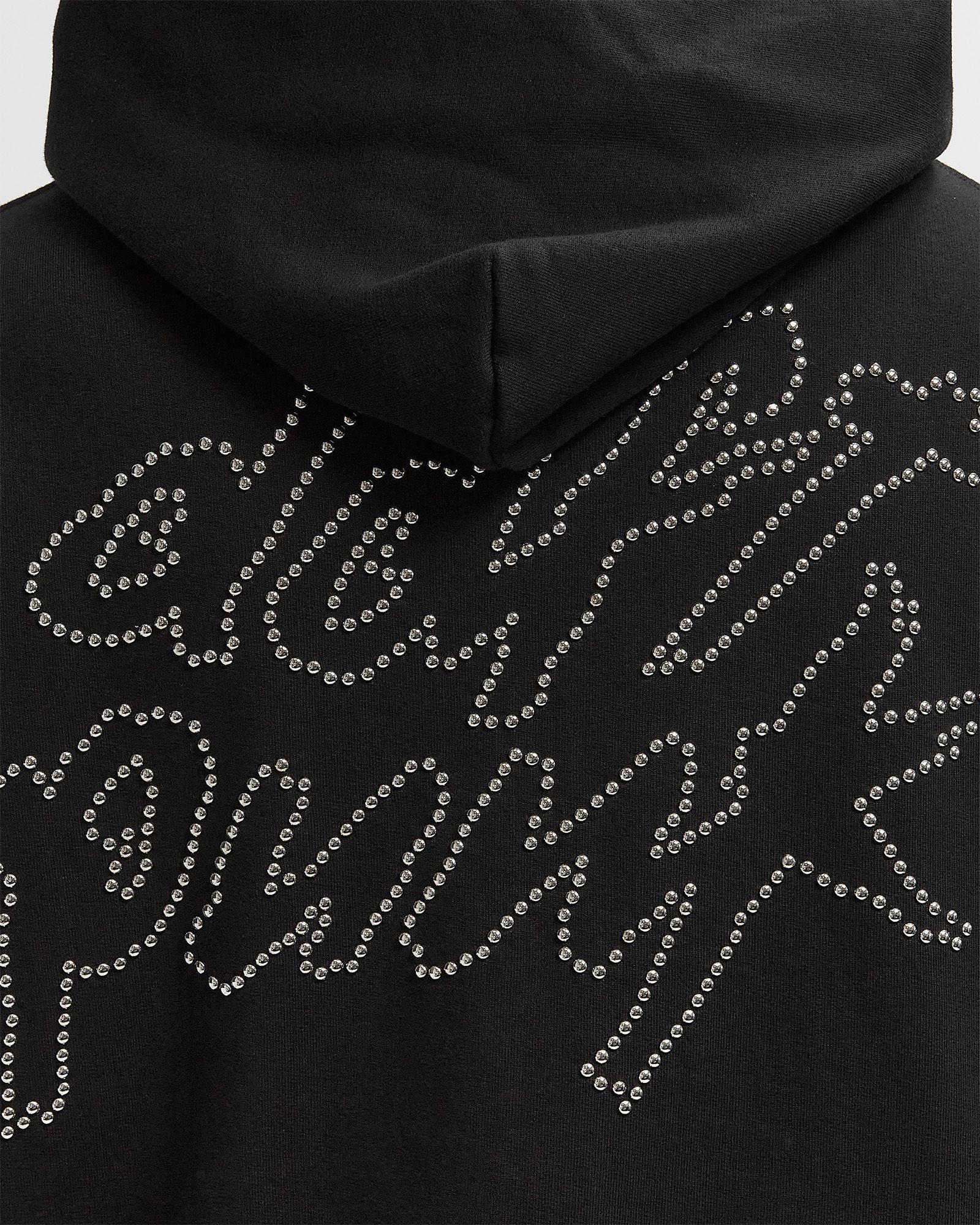 x DAFT PUNK LUCKY STUDDED HOODIE