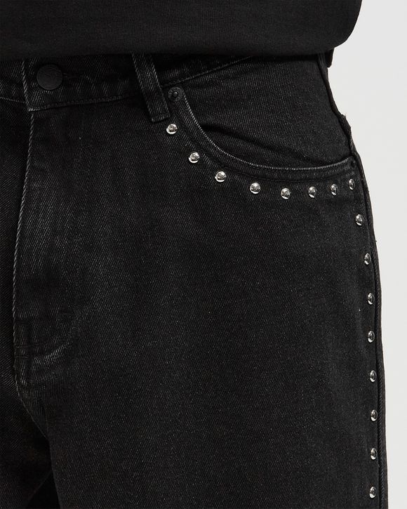 x DAFT PUNK LUCKY STUDDED JORTS