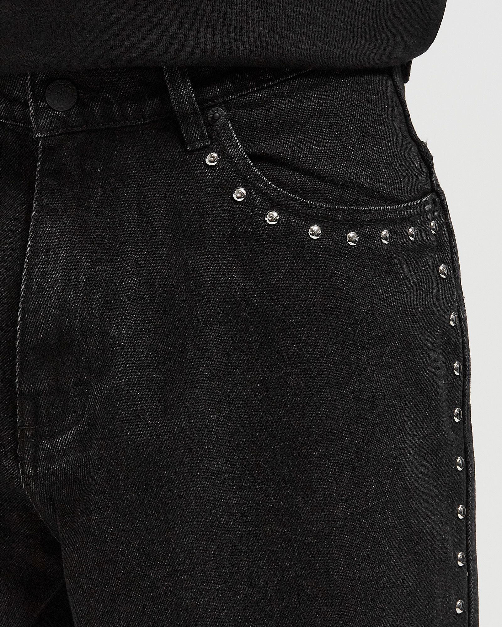x DAFT PUNK LUCKY STUDDED JORTS