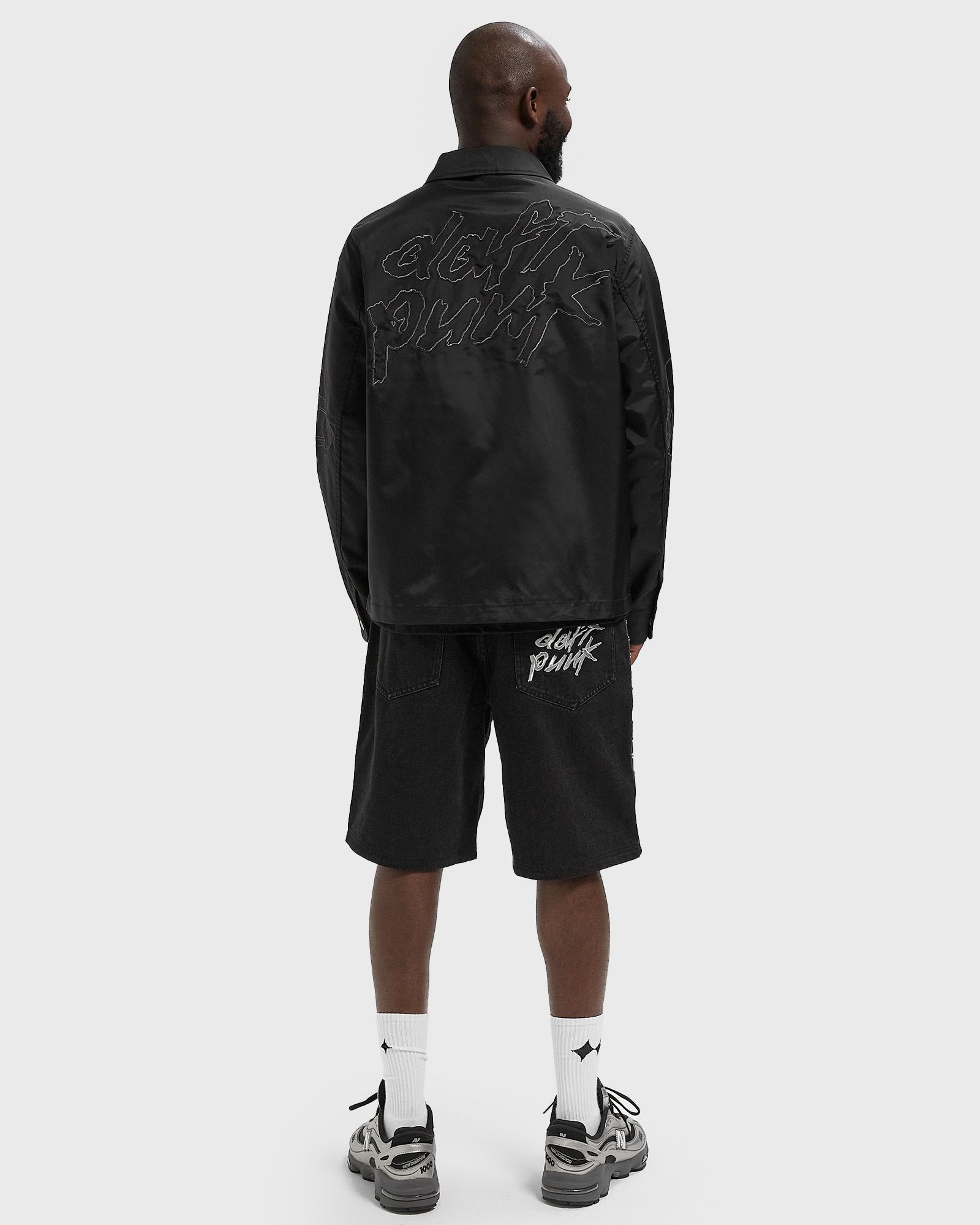 x DAFT PUNK HELMETS NYLON WORK JACKET