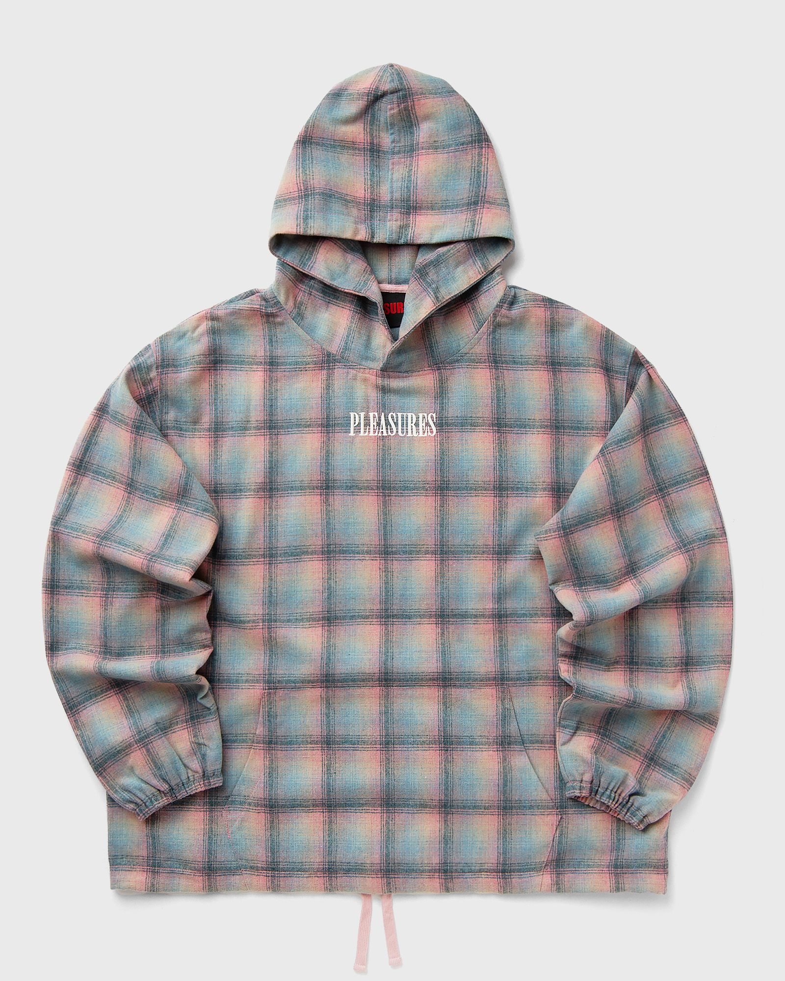 Pleasures Pleasures SENDER PONCHO HOODIE in blue|pink