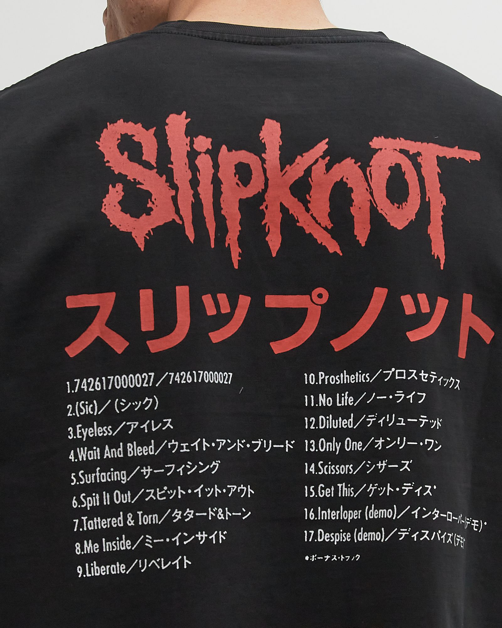 x SLIPKNOT SELF TITLED HEAVYWEIGHT SHIRT
