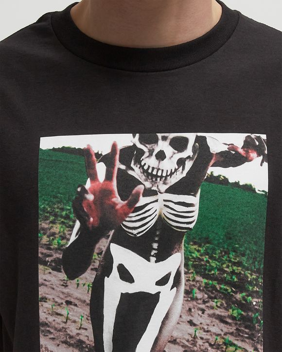 PLEASURES x Slipknot コラボ SKELETON グラフィック Tシャツ SKELETON T-SHIRT – PLEASURES