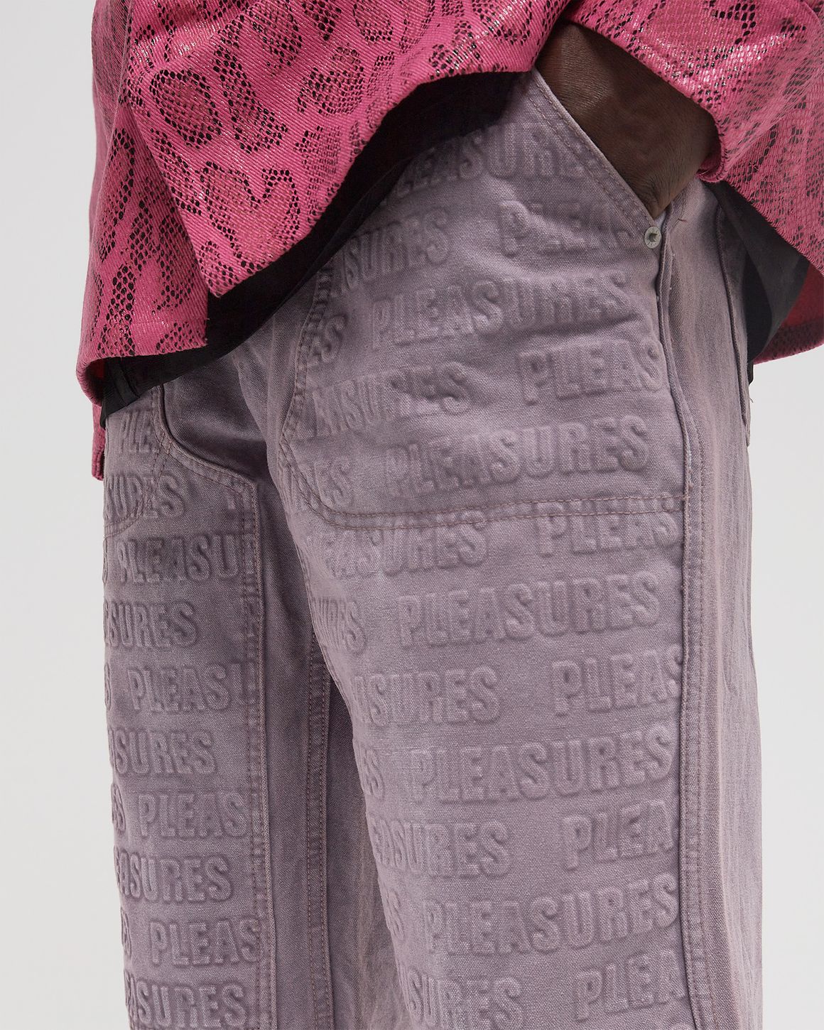 Pleasures IMPACT DOUBLE KNEE Pink | BSTN Store
