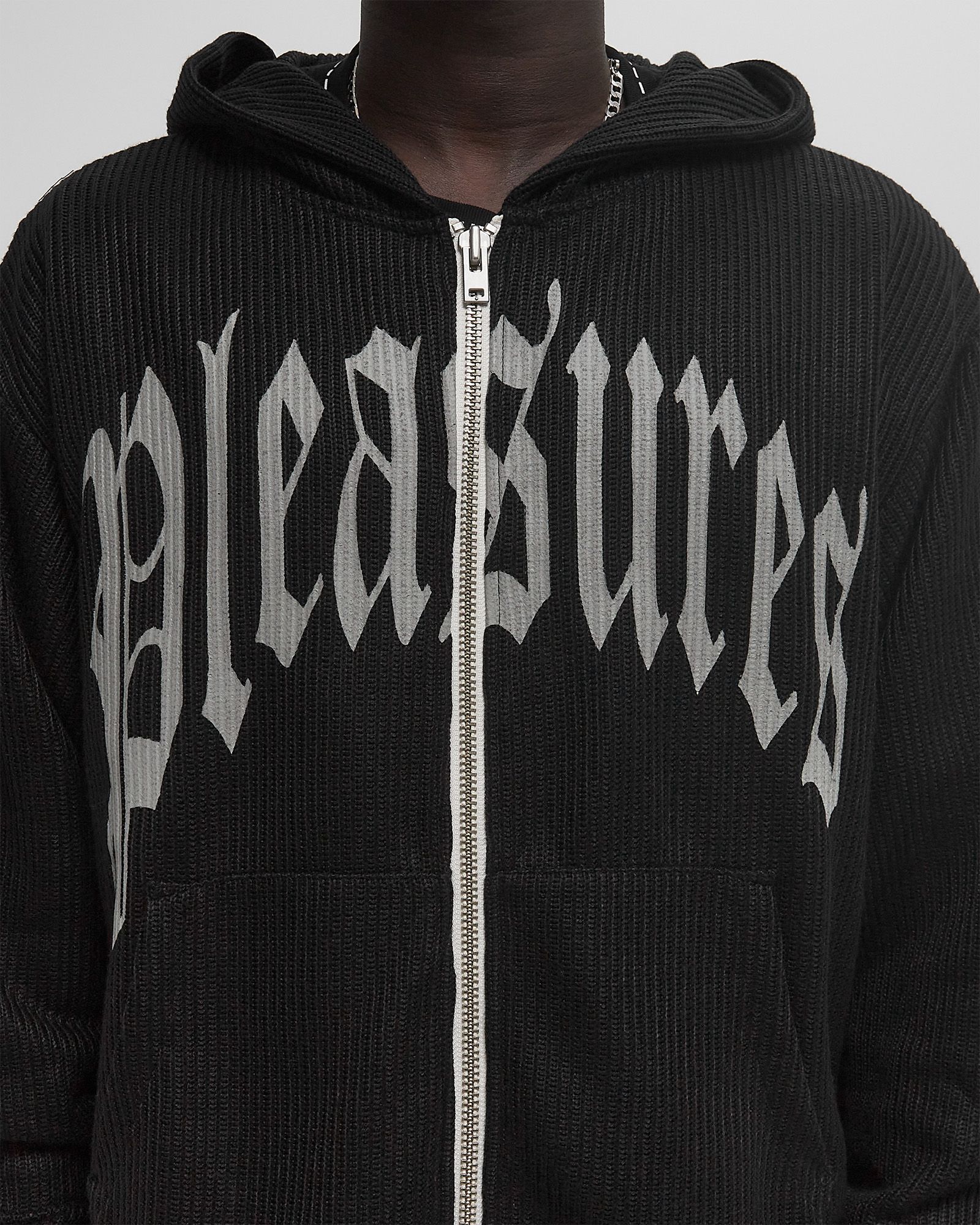 TWITCH KNITTED ZIP HOODIE