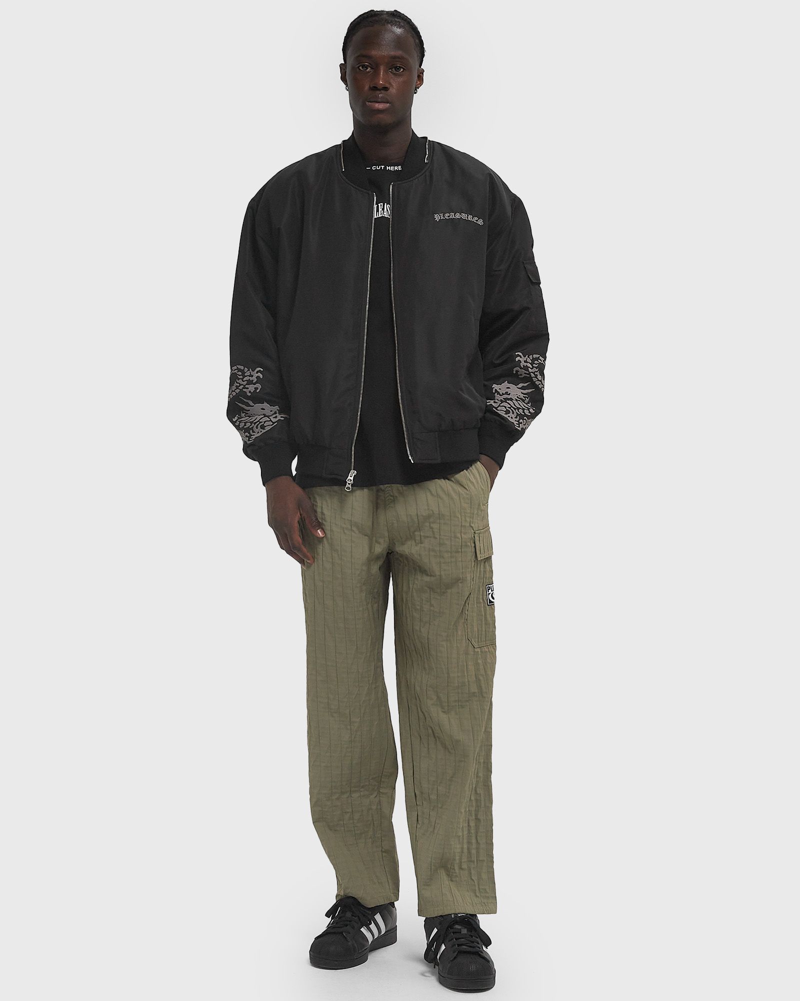 RESCUE PLEATED CARGO PANTS