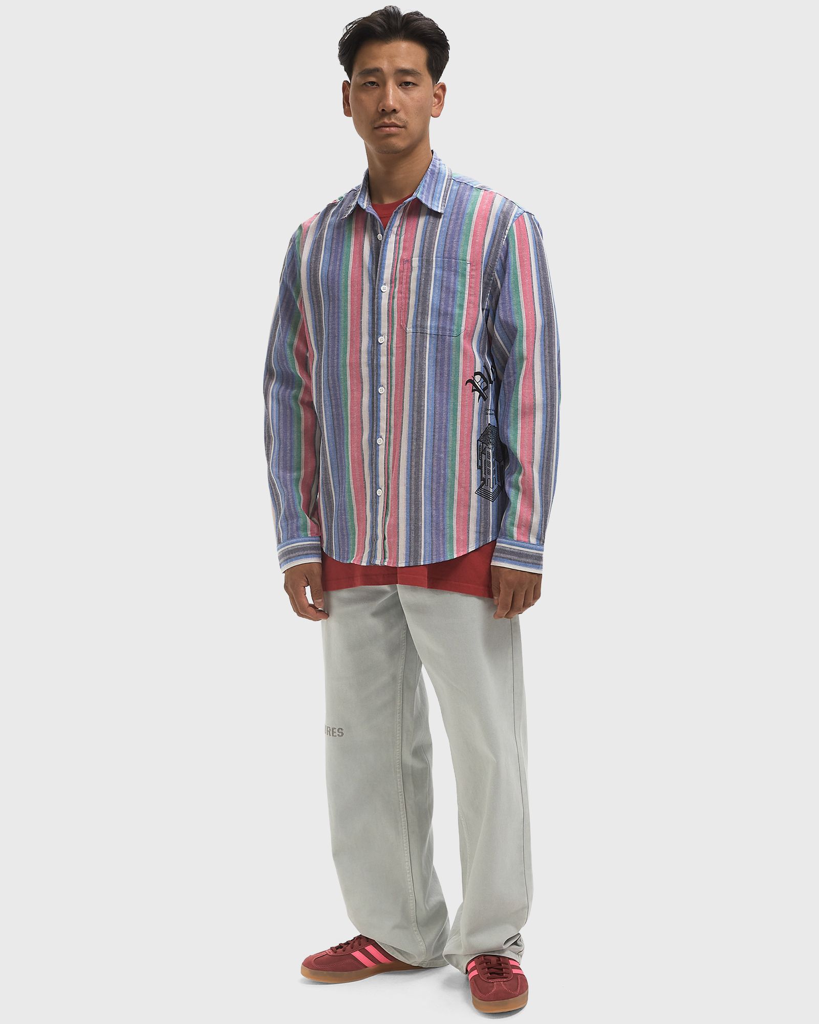 CHAPEL LONG SLEEVE BUTTON UP