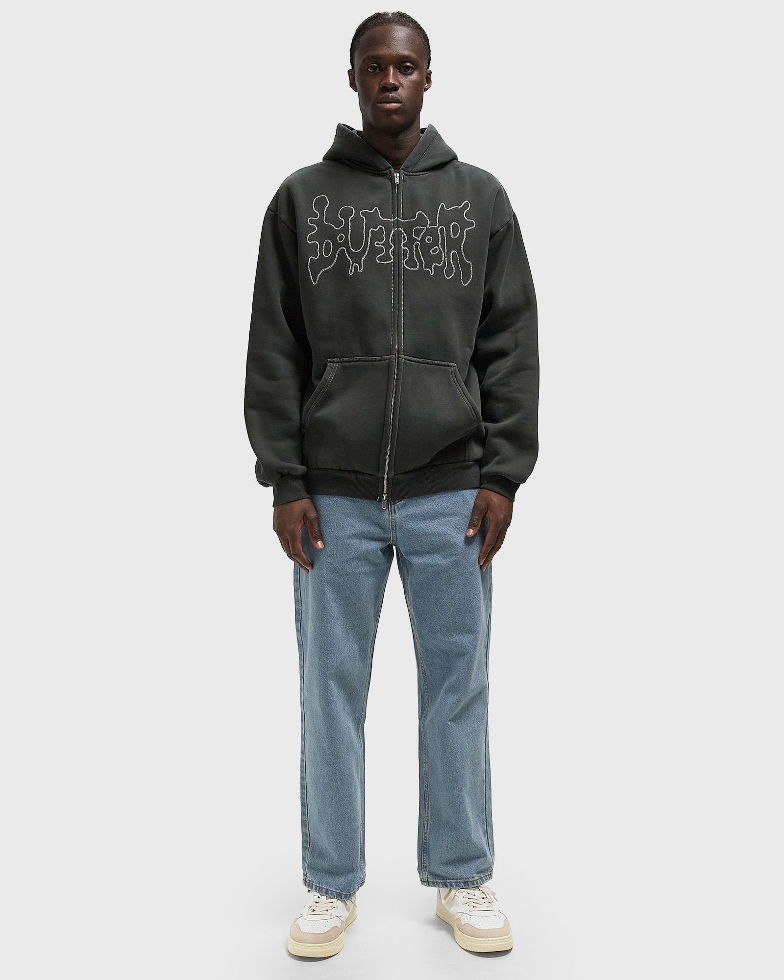 Blotch Zip-Thru Hood